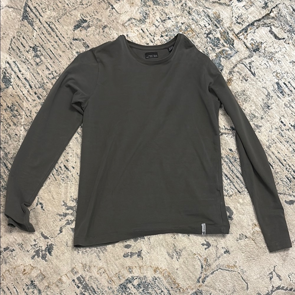 Dark Gray Long Sleeve Shirt